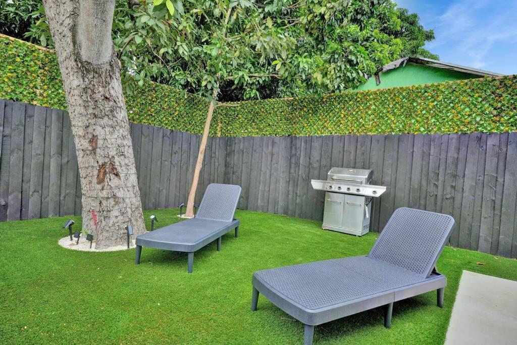 Design House -Heated Pool -Big Yard -Gated Parking Villa Miami Exterior foto